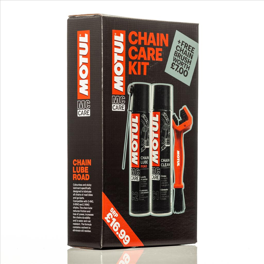 CHAIN CARE KIT PROMO, MOTUL 450373, BOX=1, Specialities, Maintenance image 1