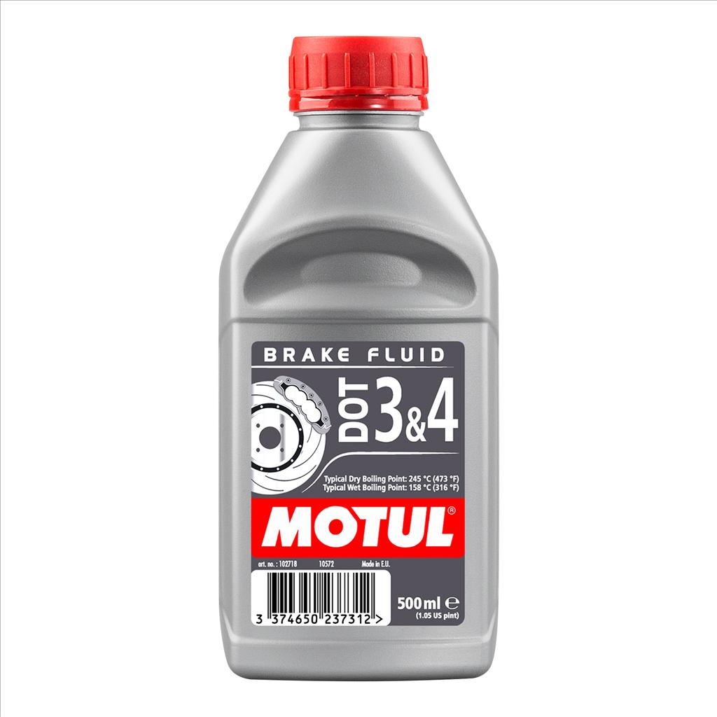 DOT 3 & 4 500ml, MOTUL 450111, BOX=12, Specialities, 100% SYNTHETIC image 1