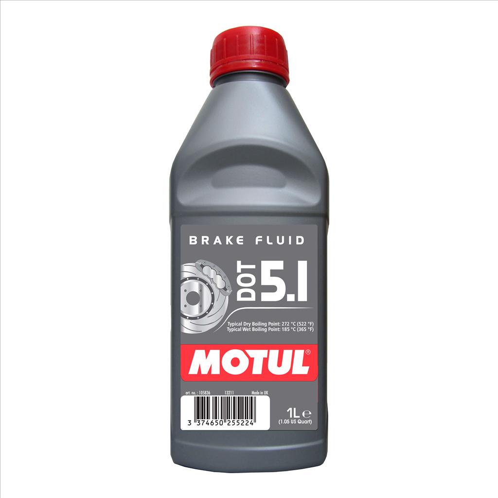 DOT 5.1 1 Litre, MOTUL 450305, BOX=12, Specialities, 100% SYNTHETIC image 1