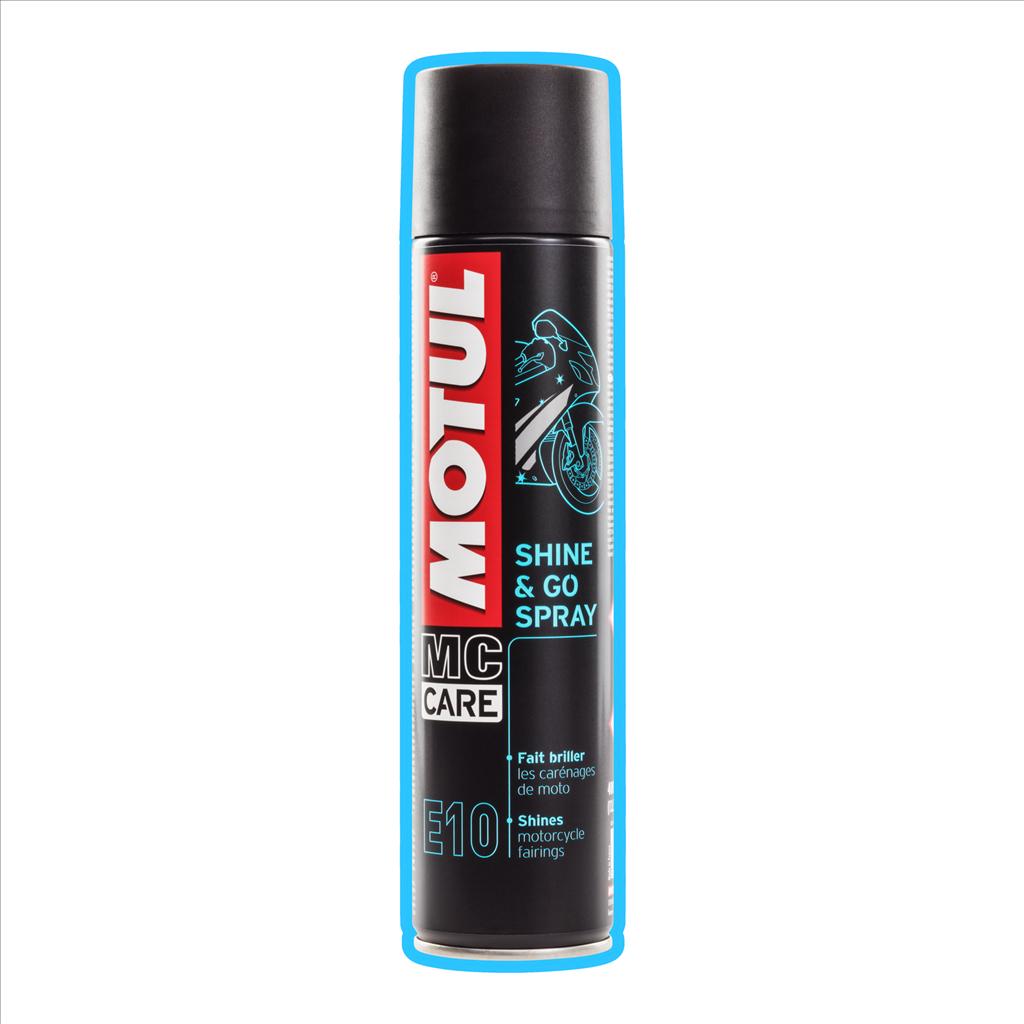 E10 SHINE & GO SPRAY 400ml, MOTUL 450146, BOX=12 thumbnail 2