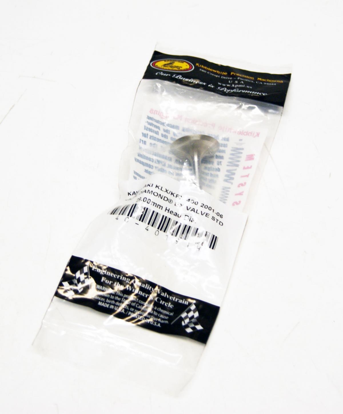 VALVE EXHAUST KLX400 KFX400 WHITE DIAMOND, KIBBLEWHITE 40-40191H DRZ400, DR-Z400, 65-153, 12005-S004 thumbnail 3