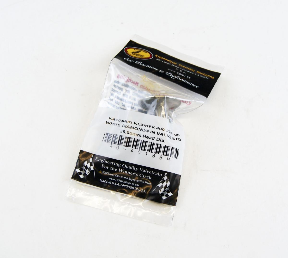 INTAKE VALVE 00-07 KAWASAKI SUZUKI KLX KFX DR-Z LT-Z 400 KIBBLEWHITE 65-153.IN.KW.WD thumbnail 2