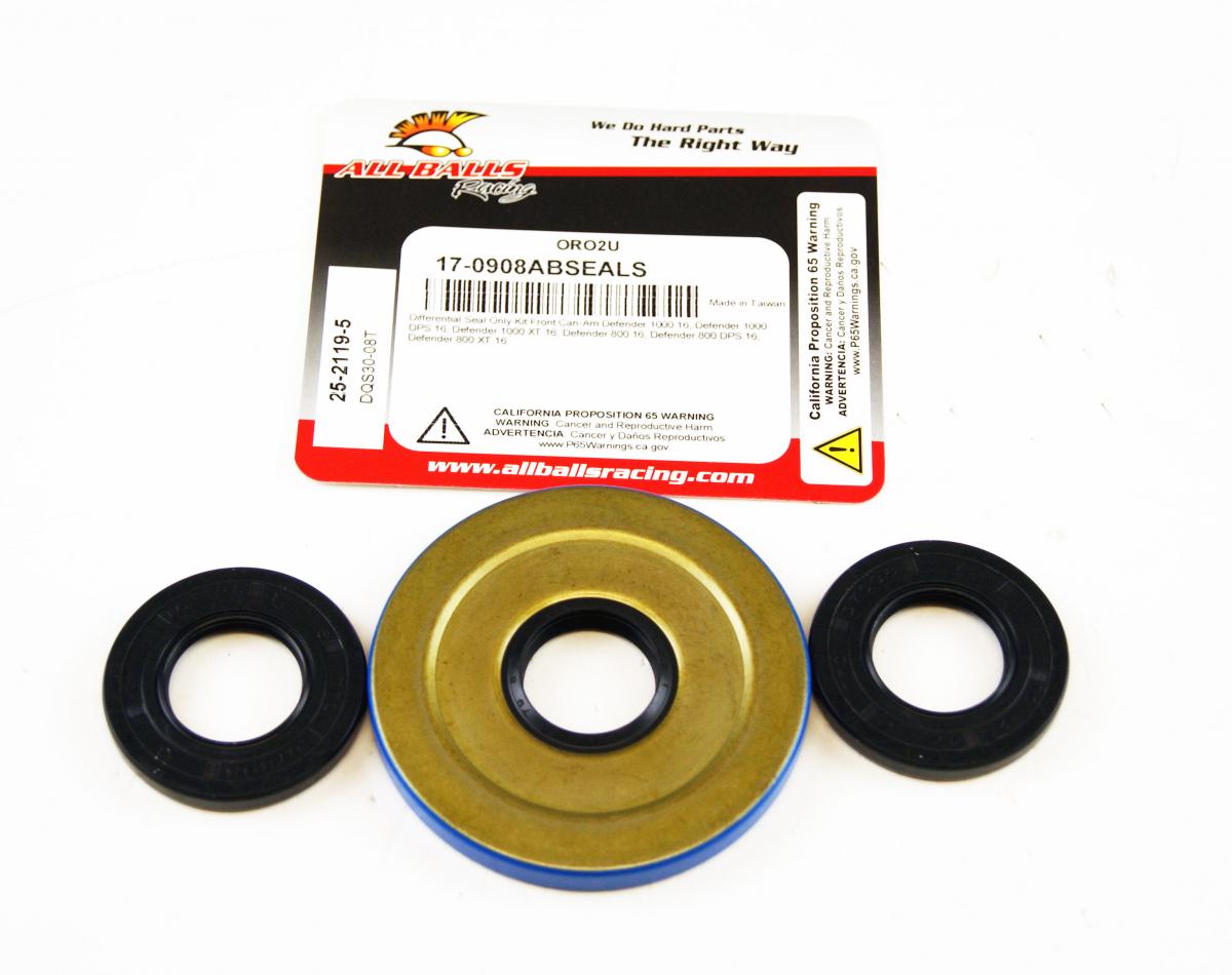 DIFFERENTIAL SEALS KIT FRONT CAN-AM DEFENDER, ALLBALLS 25-2119-5 image 1
