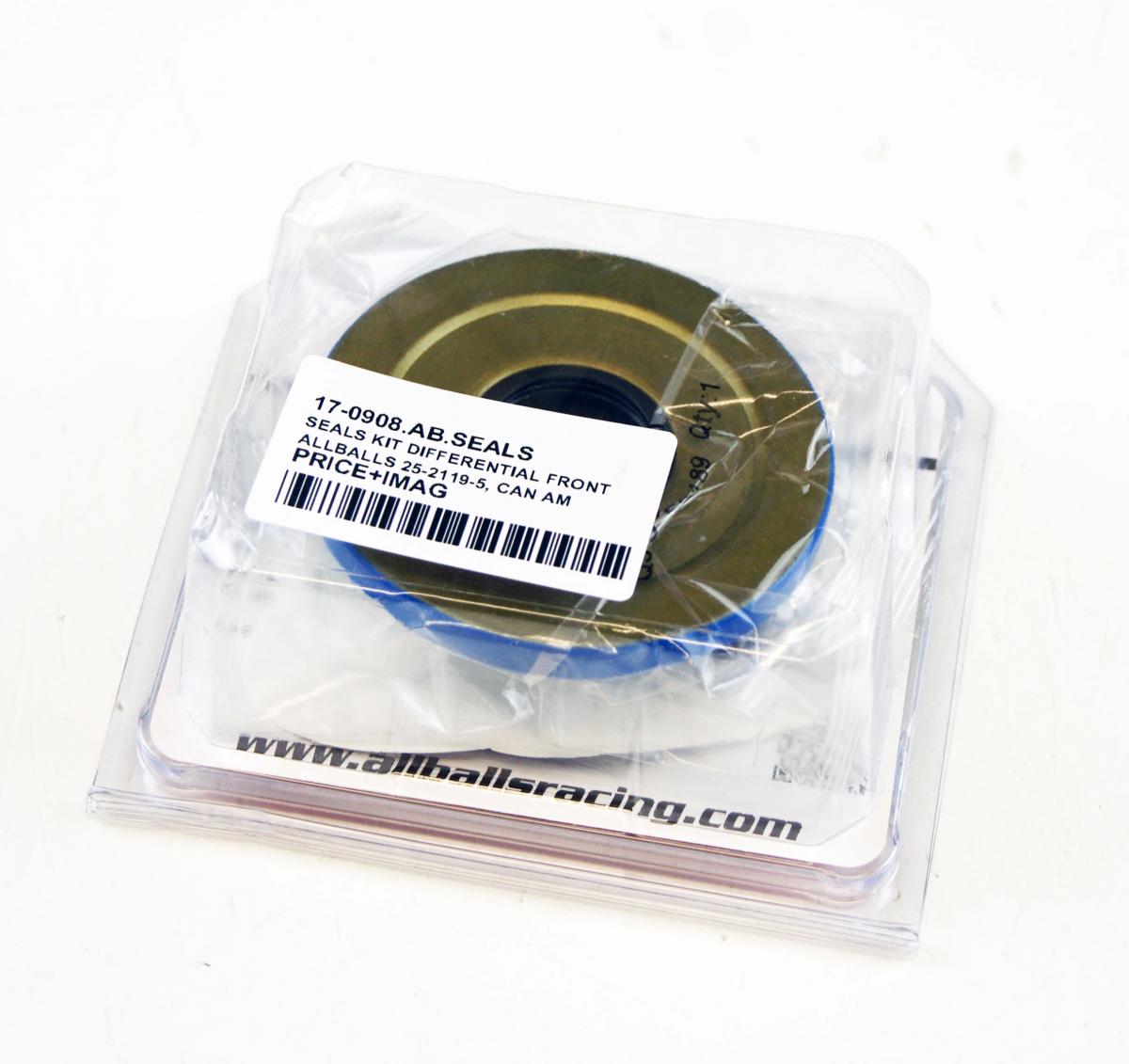 DIFFERENTIAL SEALS KIT FRONT CAN-AM DEFENDER, ALLBALLS 25-2119-5 thumbnail 2