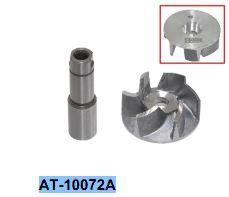 WP SHAFT + IMPELLER, BRONCO AT-10072A KFX450R 2008-2014, 59256-0003, 13107-0826 image 1