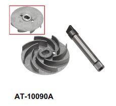WATER PUMP WP SHAFT + IMPELLER, BRONCO AT-10090A, 5438796 5137069 image 1