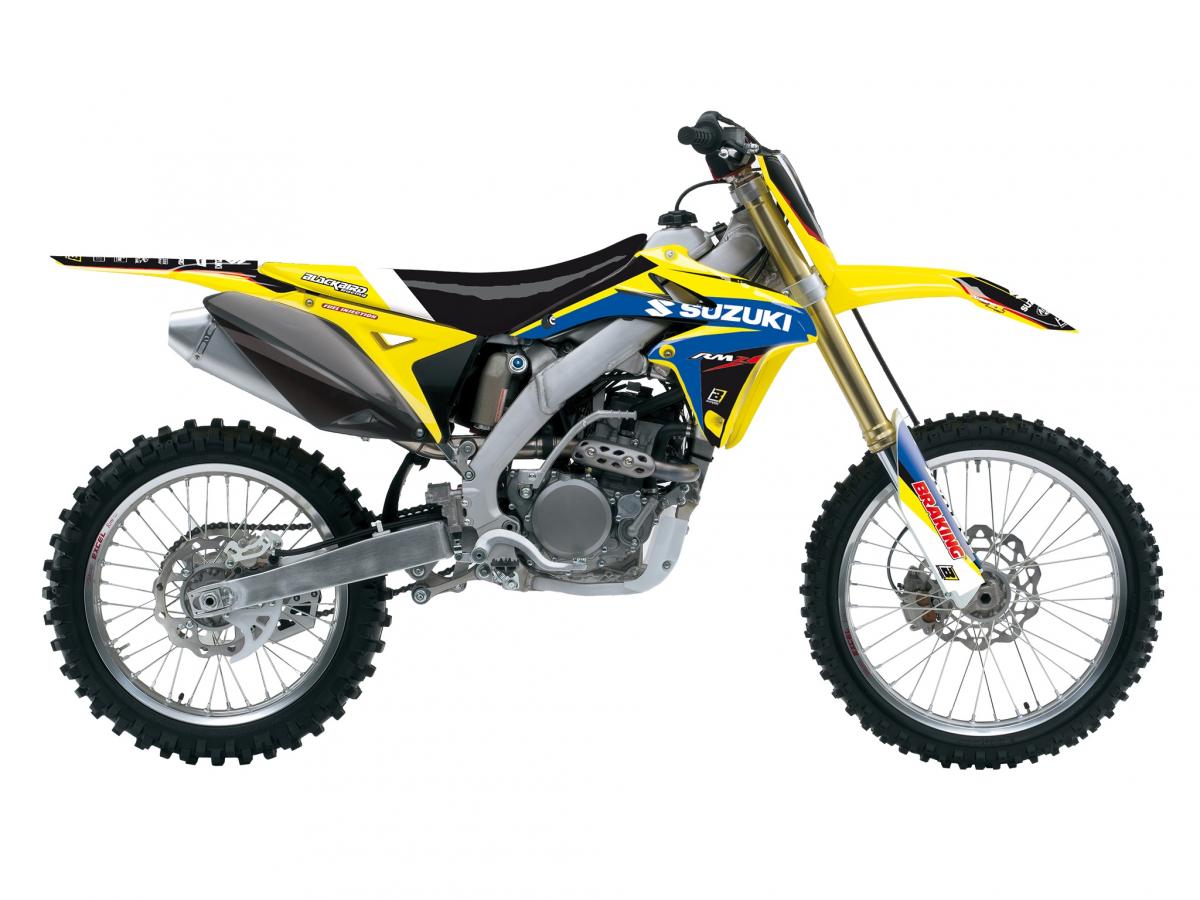10-18 RMZ250 DREAM 4 DECAL KIT, BLACKBIRD 8319N SUZUKI thumbnail 2