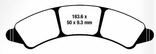 BRAKE PADS FULL METAL HD FRONT [FA728], MX-D EXTREME 2207667, 1913735 thumbnail 2