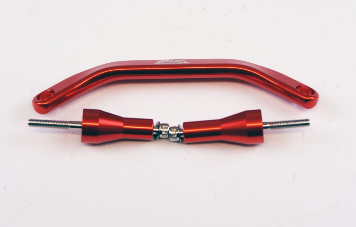 KTM GRAB HANDLE REAR, FIR ASOT-370, ORANGE FORGED thumbnail 2