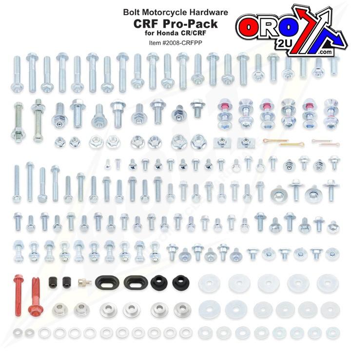 BOLT Honda CR/CRF PRO KIT, MOTOCYCLE HARDWEAR 2008-CRFPP thumbnail 2