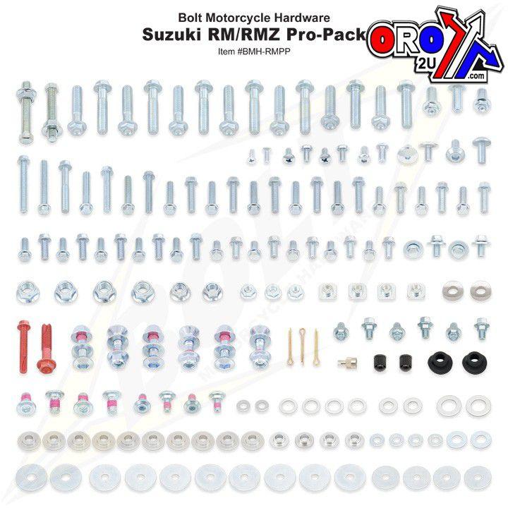 BOLT Suzuki RM/RMZ PRO KIT, MOTOCYCLE HARDWEAR BMH-RMPP thumbnail 2