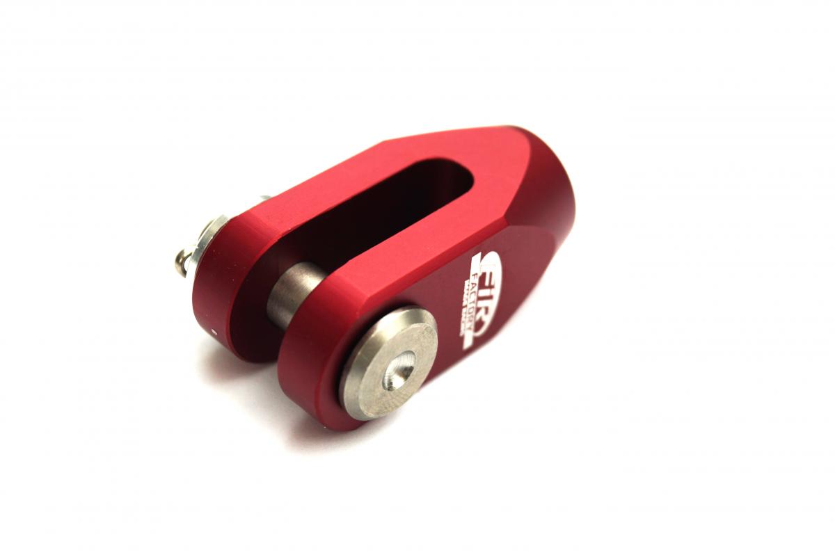 BRAKE CLEVIS REAR RED CR CRF, FIR ASRBC-04, CNC ALLOY thumbnail 2