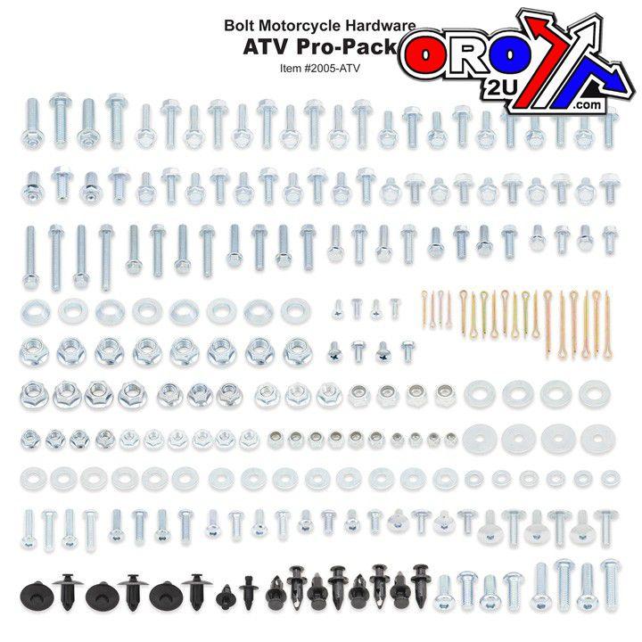 BOLT Japanese ATV PRO KIT, MOTOCYCLE HARDWEAR 2005-ATV thumbnail 2