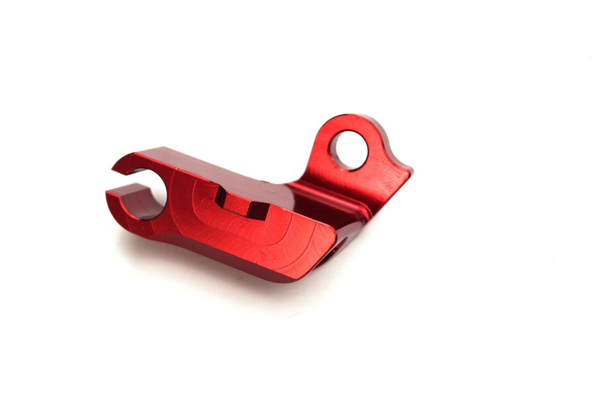 CLUTCH CABLE GUIDE RED, FIR ASCCR-03 CRF450 09-14 image 1