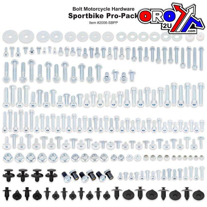 BOLT Japanese Sportbik PRO KIT, MOTOCYCLE HARDWEAR 2006-SBPP thumbnail 2