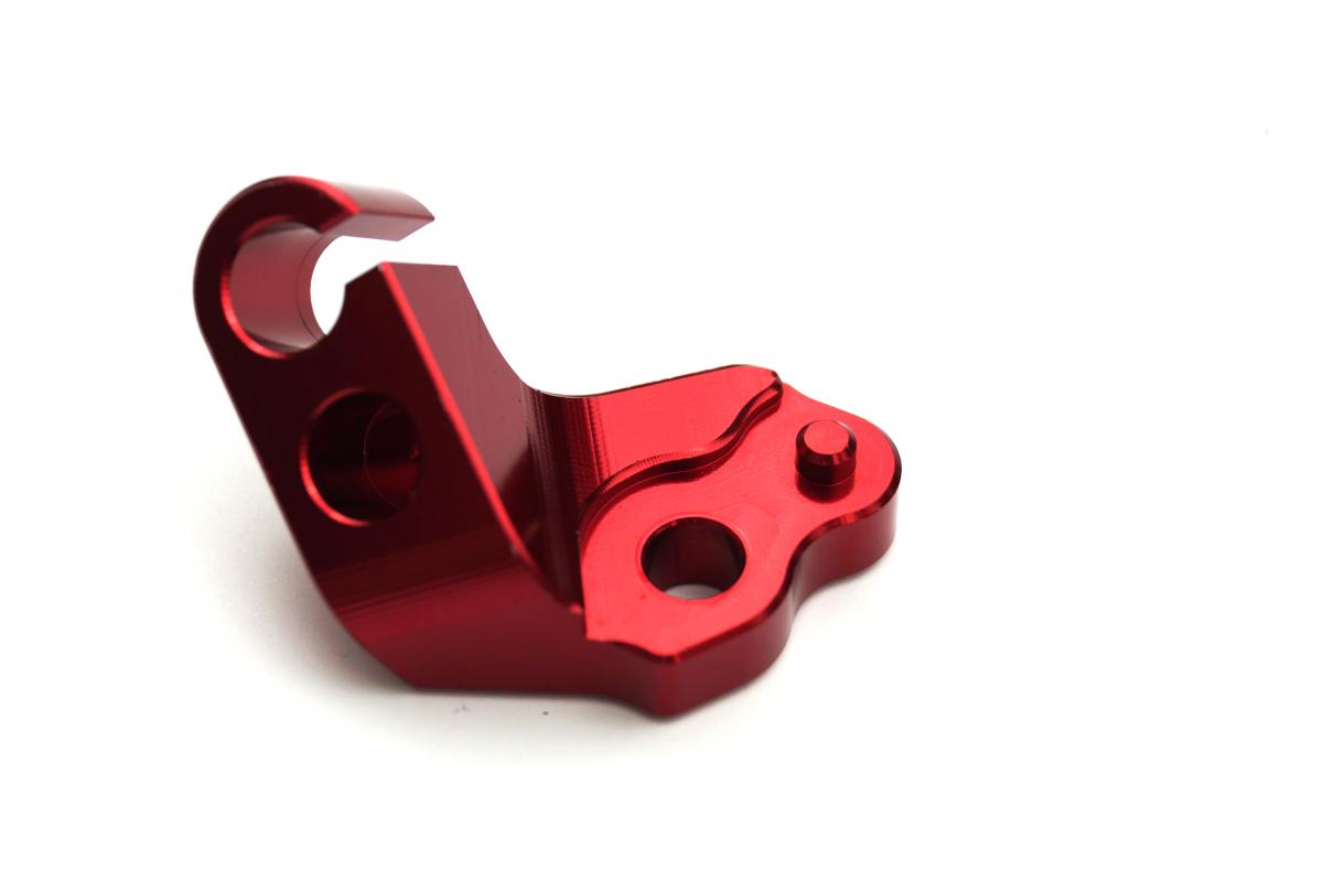 CLUTCH CABLE GUIDE RED, FIR ASCCR-08 CRF450R image 1