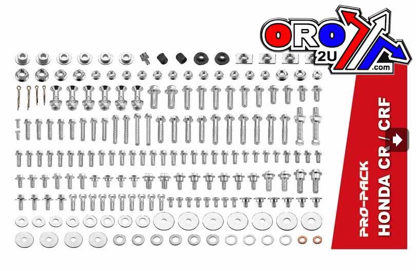 BOLT KIT FACTORY CR/CRF 193pcs, TMV 1721710, HONDA thumbnail 2