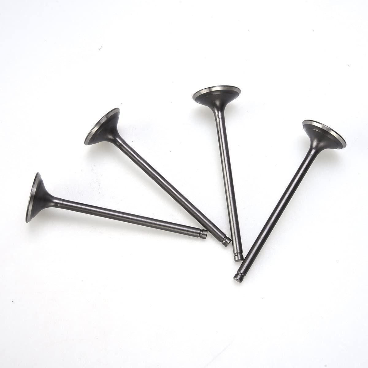 VALVE SET-4 EXHAUST + INTAKE 1999-2014 HONDA TRX400 14761-KG0-003 14751-KCY-670 thumbnail 4
