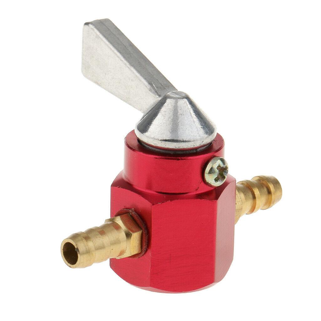 FUEL TAP INLINE RED image 1