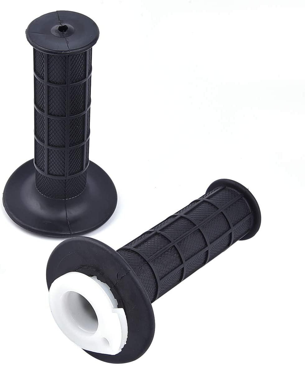 THROTTLE TWISTGRIP ASSY GRIPS + CABLE., Throttle Clamp Racing Alloy thumbnail 4