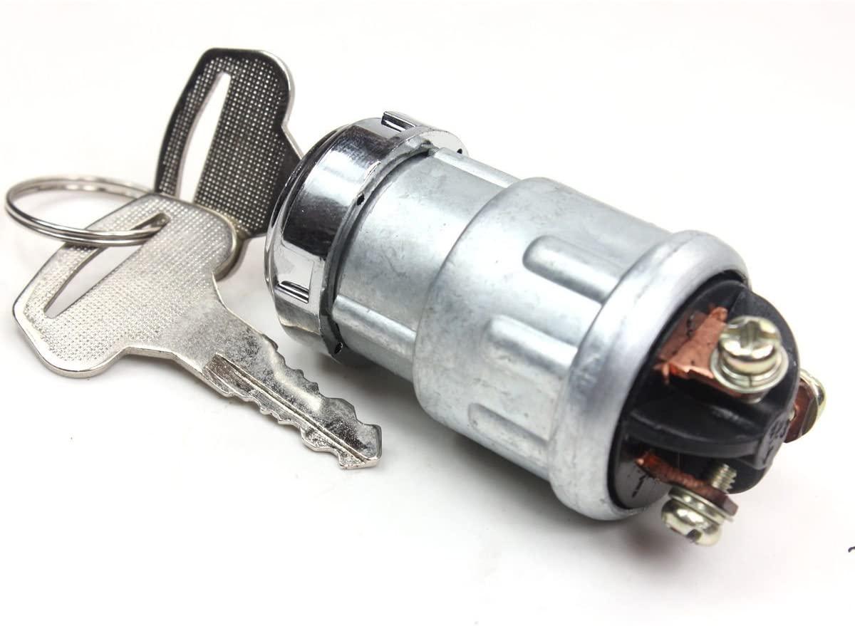 SWITCH IGNITION 3 WAY -2 KEYS UNIVERSAL thumbnail 3