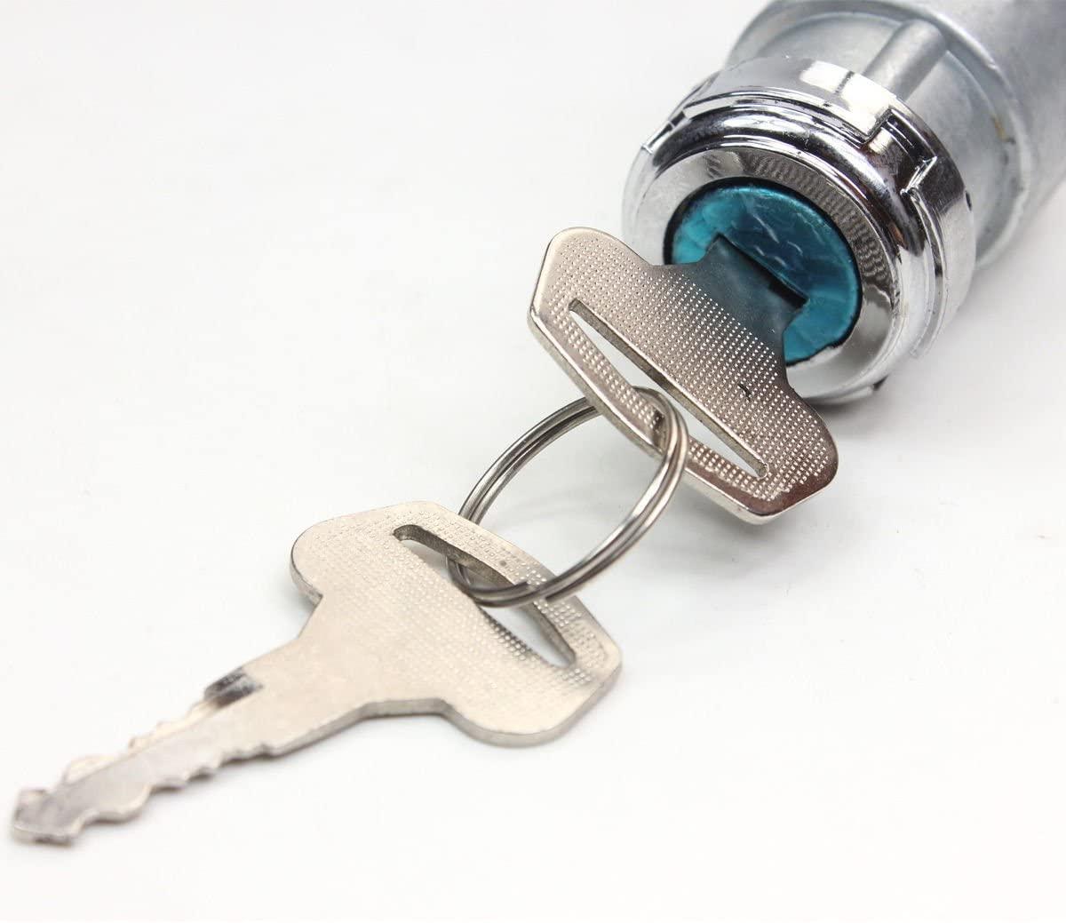 SWITCH IGNITION 3 WAY -2 KEYS UNIVERSAL thumbnail 5
