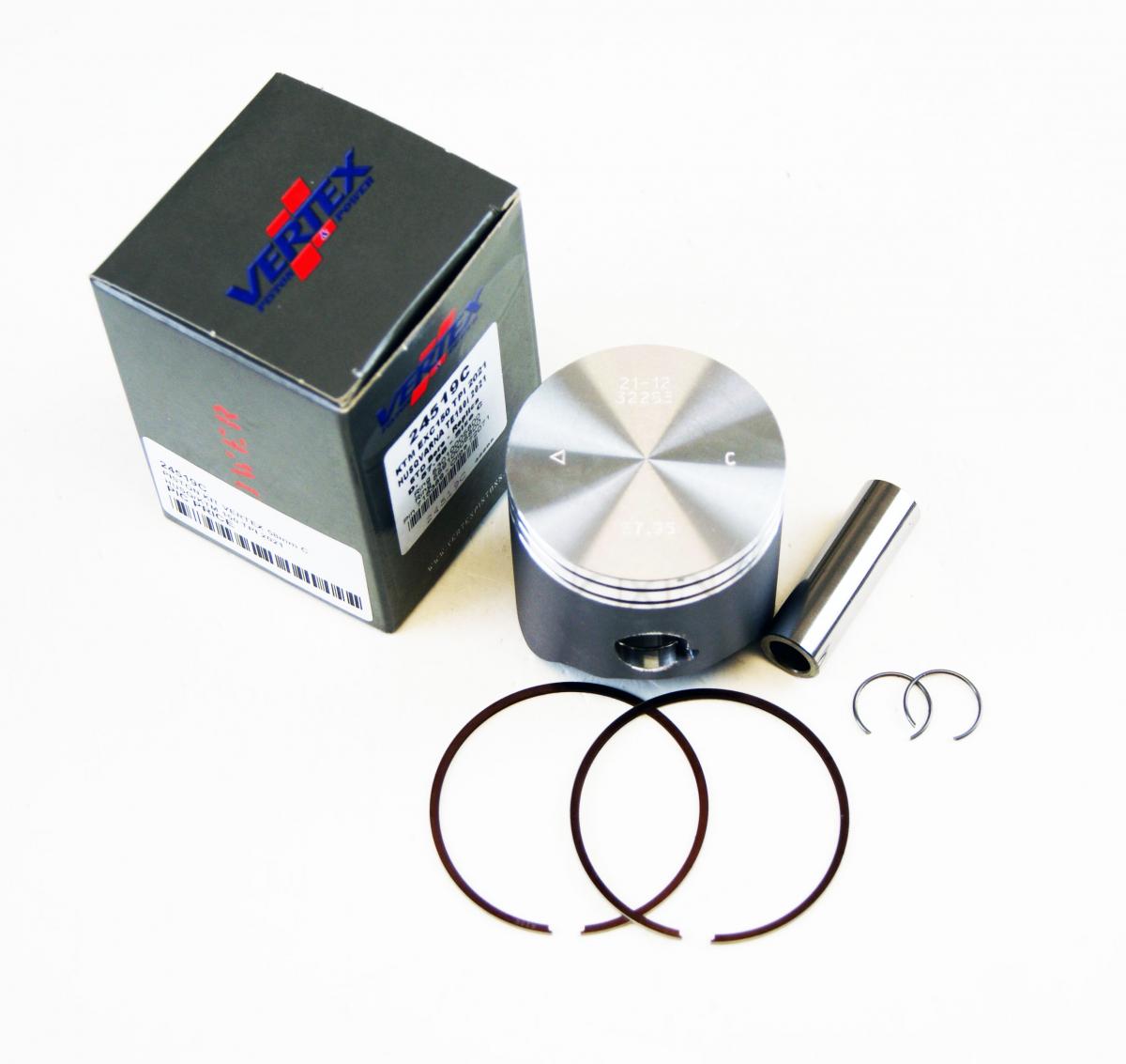 PISTON KIT VERTEX 58.0 A KTM EXC 150 TPI 21-22, VERTEX 24519A HUSKY TE 150I image 1