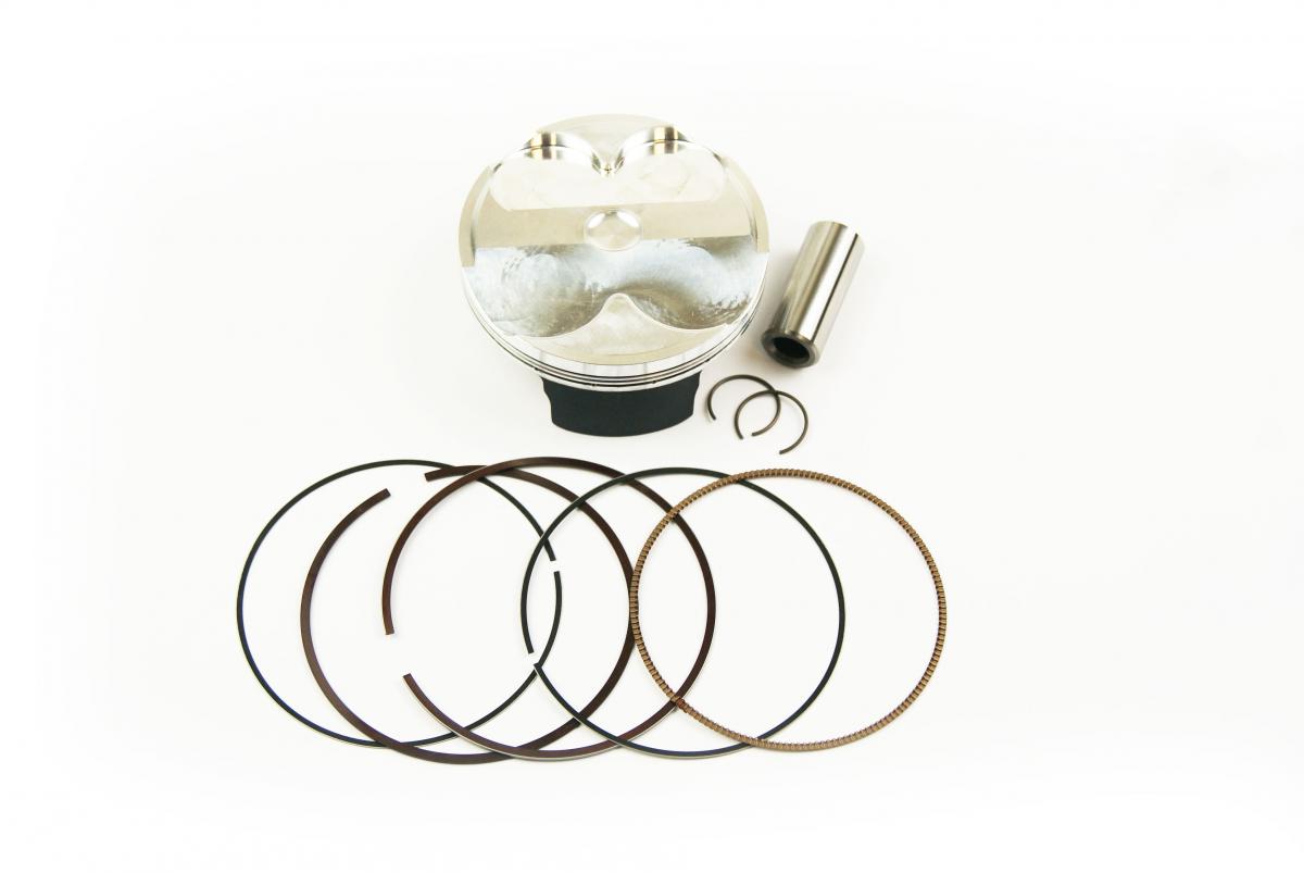 PISTON KIT 2021-22 KX250F 77.96mm, WOSSNER 8989DA, Kawasaki image 1