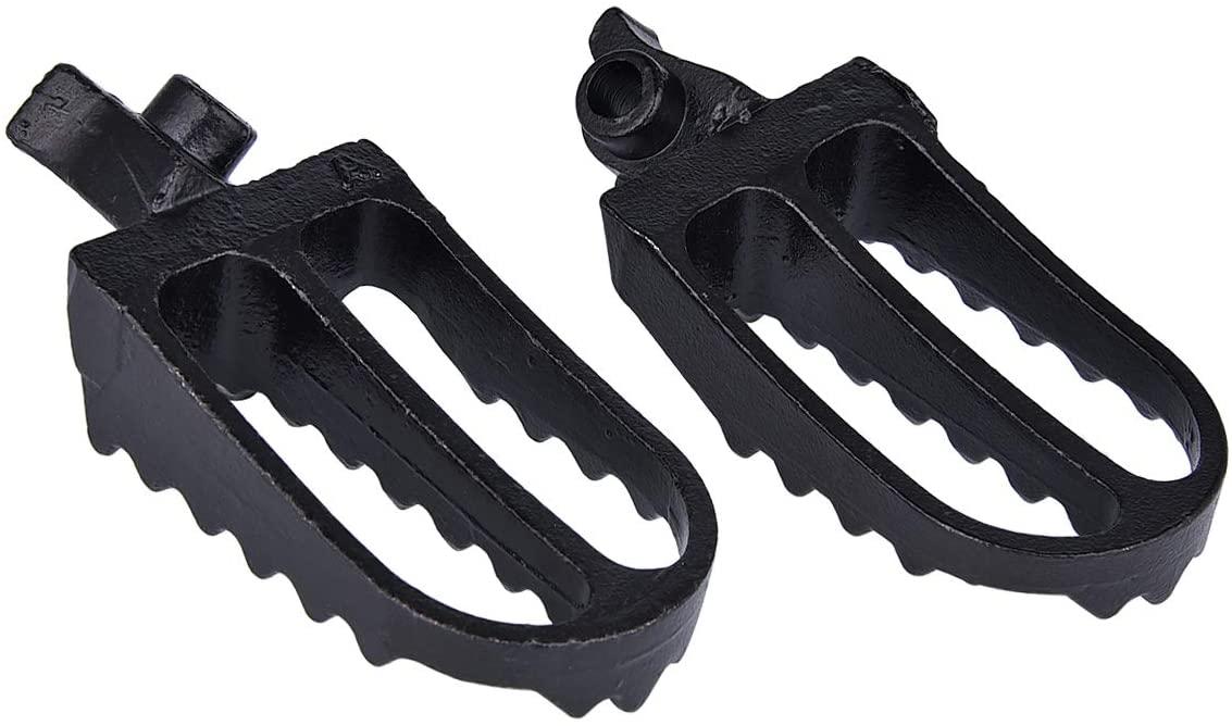 FOOT PEGS STEEL BLK + FITTINGS, HONDA CRF50/CRF70/CRF80/CRF100/CRF150 thumbnail 2