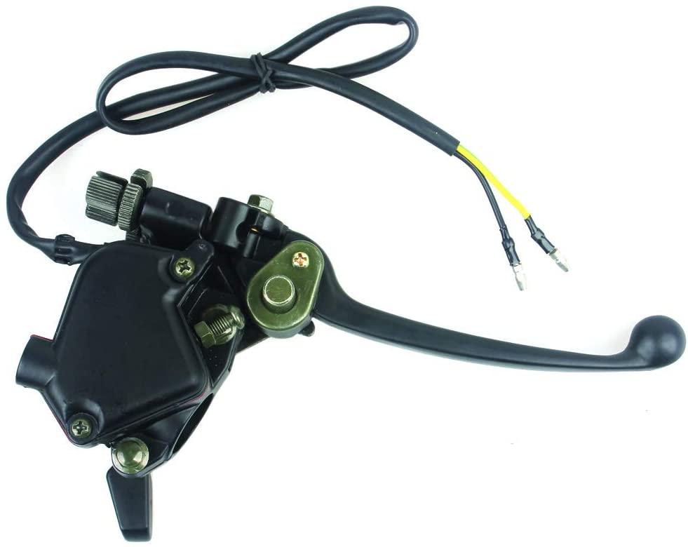LEVER WITH THUMB THROTTLE ASSY., LT80 KFX80 Atv Hand Brake 57300-40B00, 57300-40B01 thumbnail 2