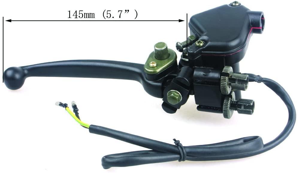 LEVER WITH THUMB THROTTLE ASSY., LT80 KFX80 Atv Hand Brake 57300-40B00, 57300-40B01 thumbnail 3