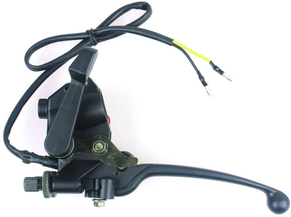 LEVER WITH THUMB THROTTLE ASSY., LT80 KFX80 Atv Hand Brake 57300-40B00, 57300-40B01 thumbnail 6