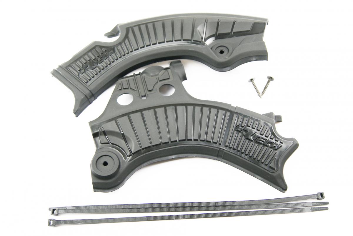GRIPPY FRAME GUARD HONDA CRF450R BLACK, R-TECH R-PRTCRFNR001 thumbnail 2