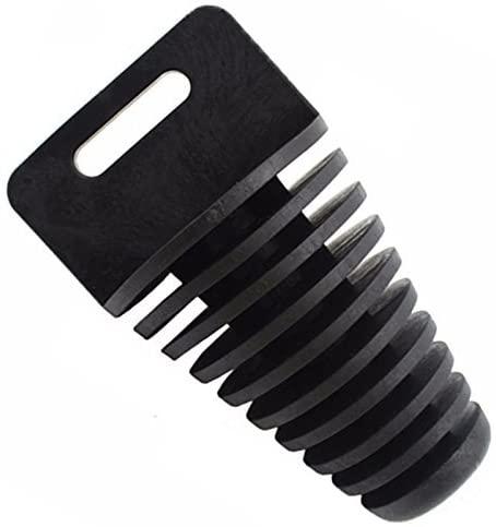 EXHAUST PLUG 34-62mm BLACK EHB009L-BLACK thumbnail 2