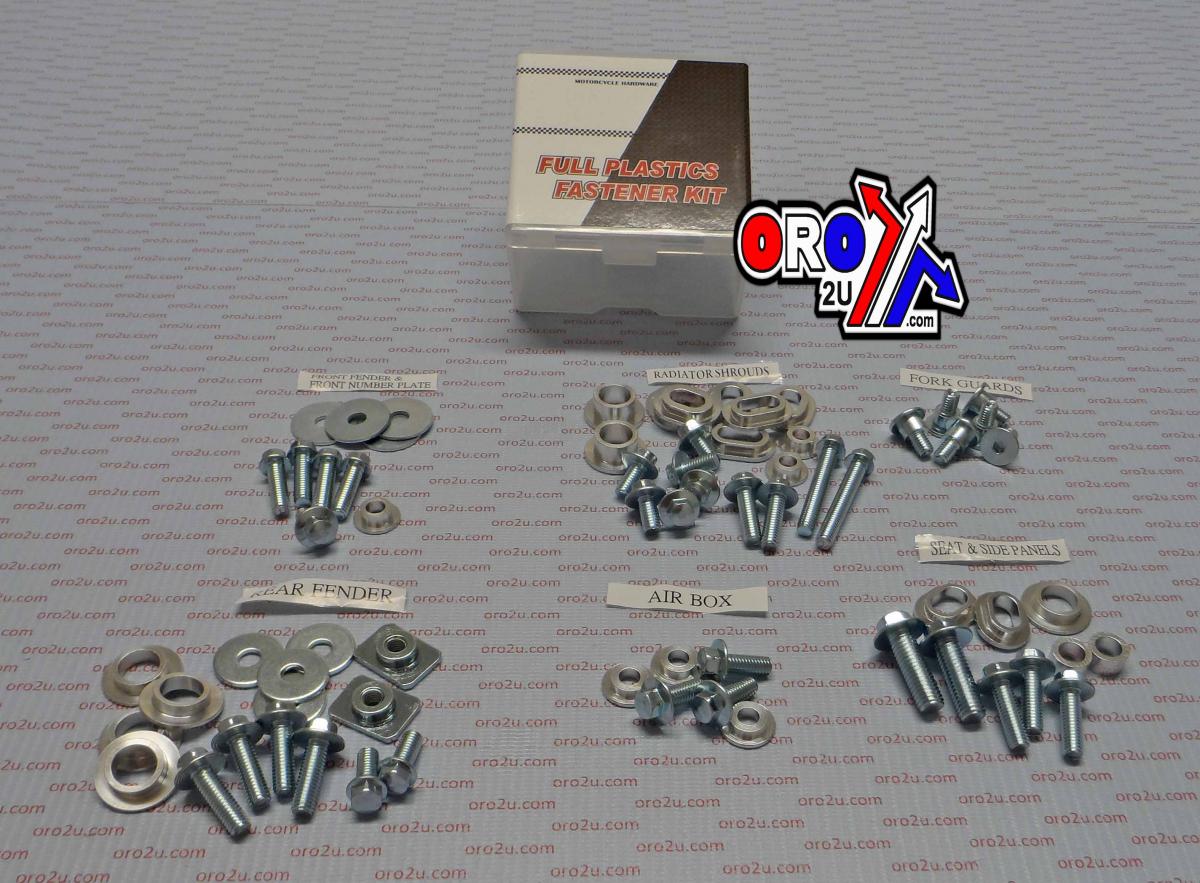 PLASTIC BOLT KIT YAMAHA STYLE, FULL PLASTIC FASTENER KIT thumbnail 2