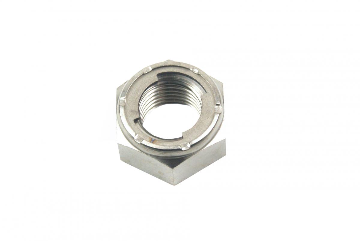 YAMAHA FRONT SPINDLE NUT YZ85, TITANIUM GR5 / M12x1.25mm / EACH, 90185-12134 & 90185-12010 thumbnail 2