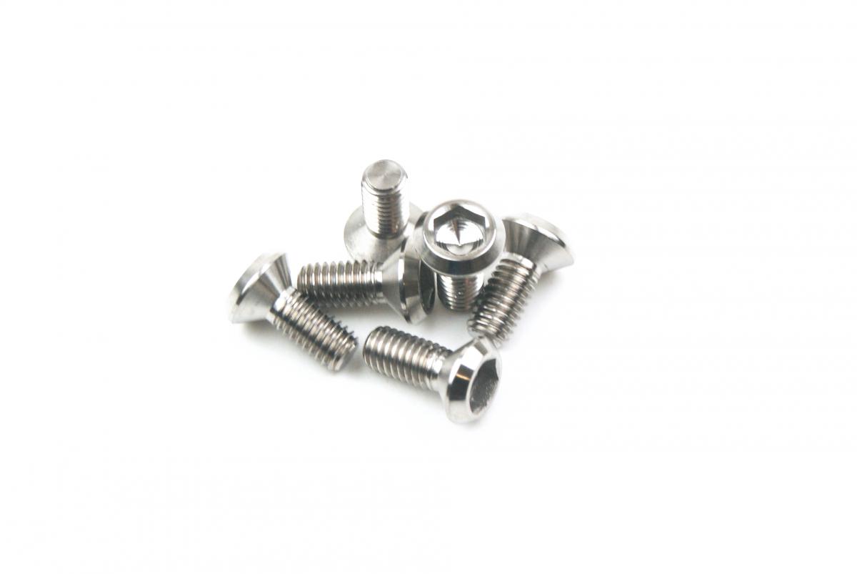 BOLT DISC YAMAHA FRONT KIT/6, TITANIUM / / CSK M6, 90149-06327-00 / 90151-06080-00 thumbnail 2