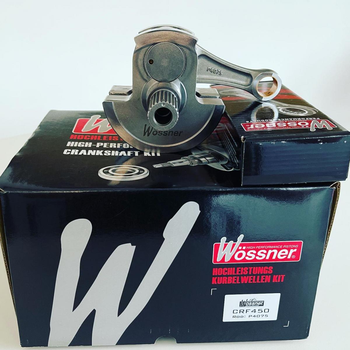 CRANKSHAFT ASSY CRF450R/RX 2017-21, WOSSNER CS4075 HONDA, 13000-MKE-A70 thumbnail 2