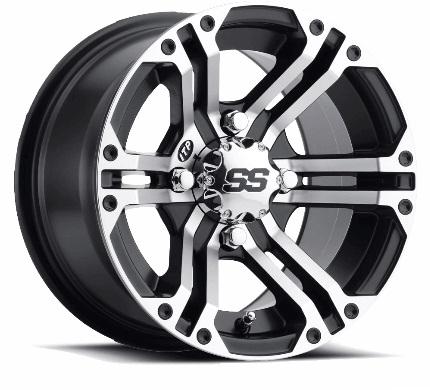 ITP ALOY WHEEL SS212 14x8 4/110, 1428373536B, RIM, 3+5, SILVER