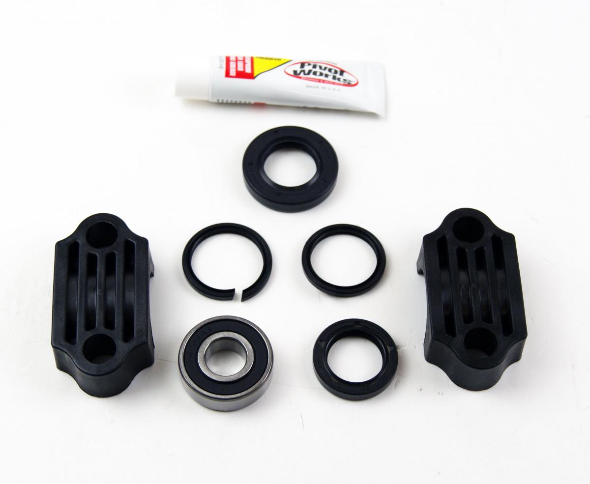 LOWER STEERING BEARING KIT 10-20 YAMAHA GRIZZLY BIG BEAR WOLVERINE RAPTOR PIVOT WORKS PWSSK-Y09-000 thumbnail 2
