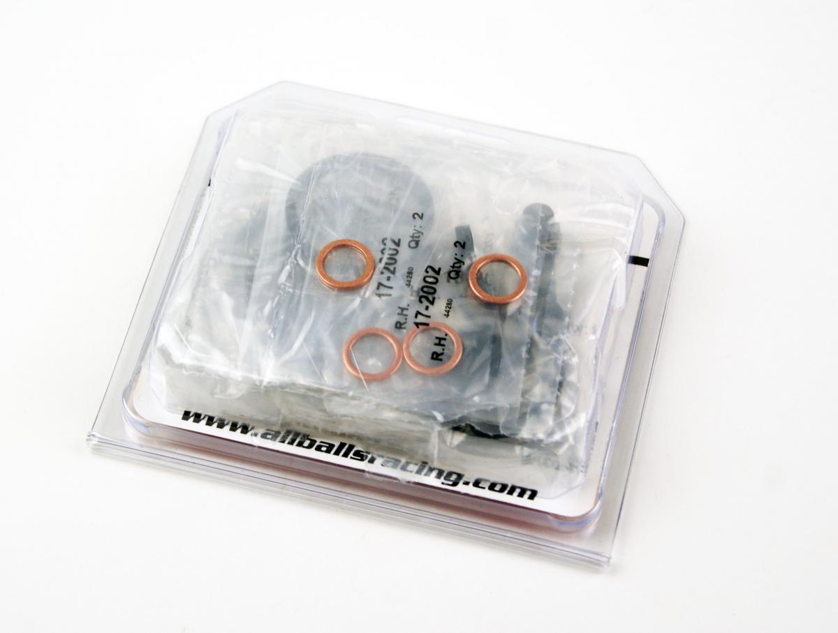 BRAKE CALIPER REBUILD KIT ALLBALLS, ALLBALLS 18-3313 KAW H2/ZX10R 16-21 FRONT thumbnail 2