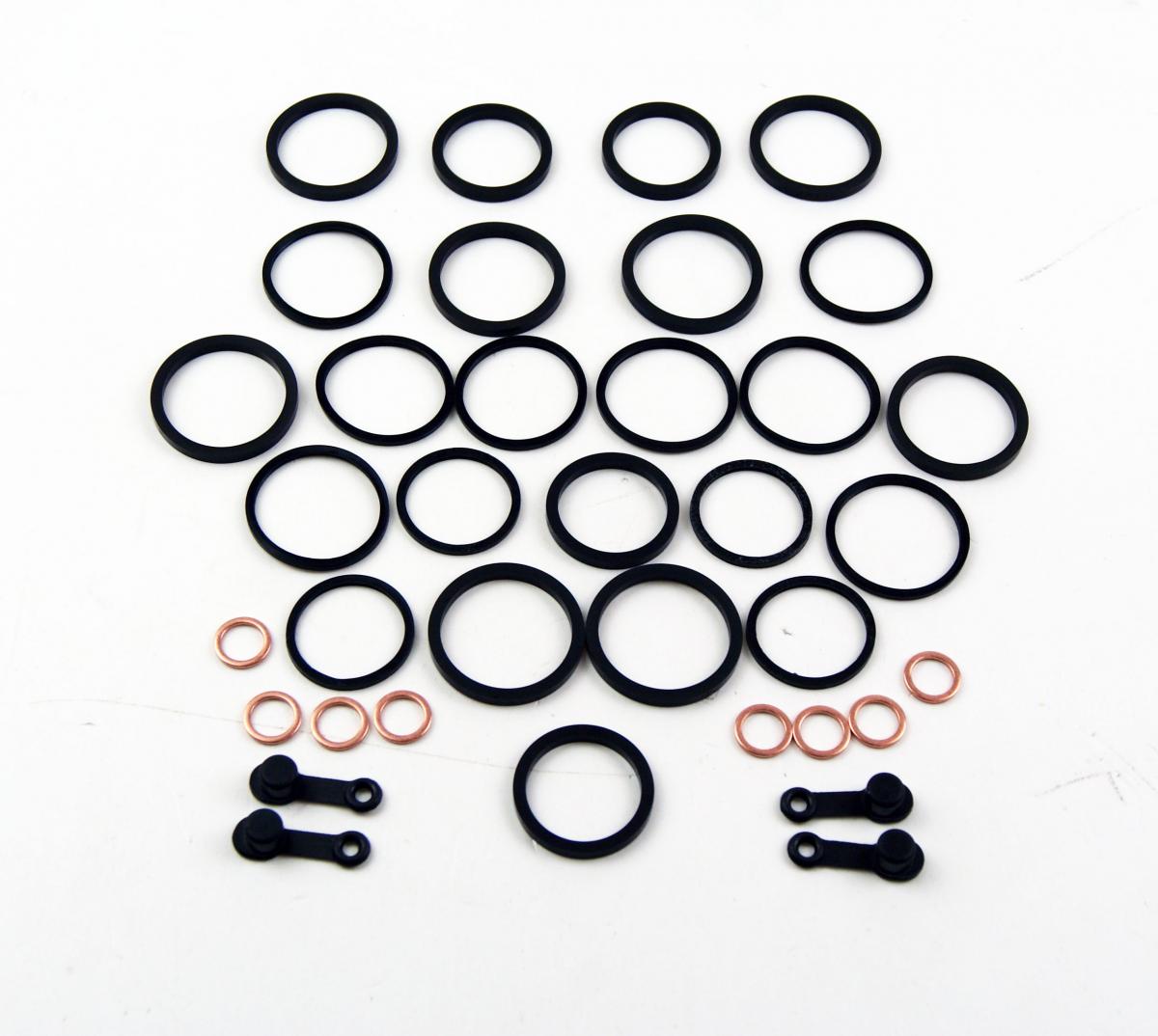 BRAKE CALIPER REBUILD KIT ALLBALLS, ALLBALLS 18-3301 HON GL1800 18-22 FRONT image 1