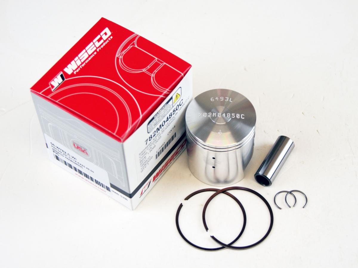 PISTON KIT 01-14 KX85 48.50, WISECO 782M04850C image 1