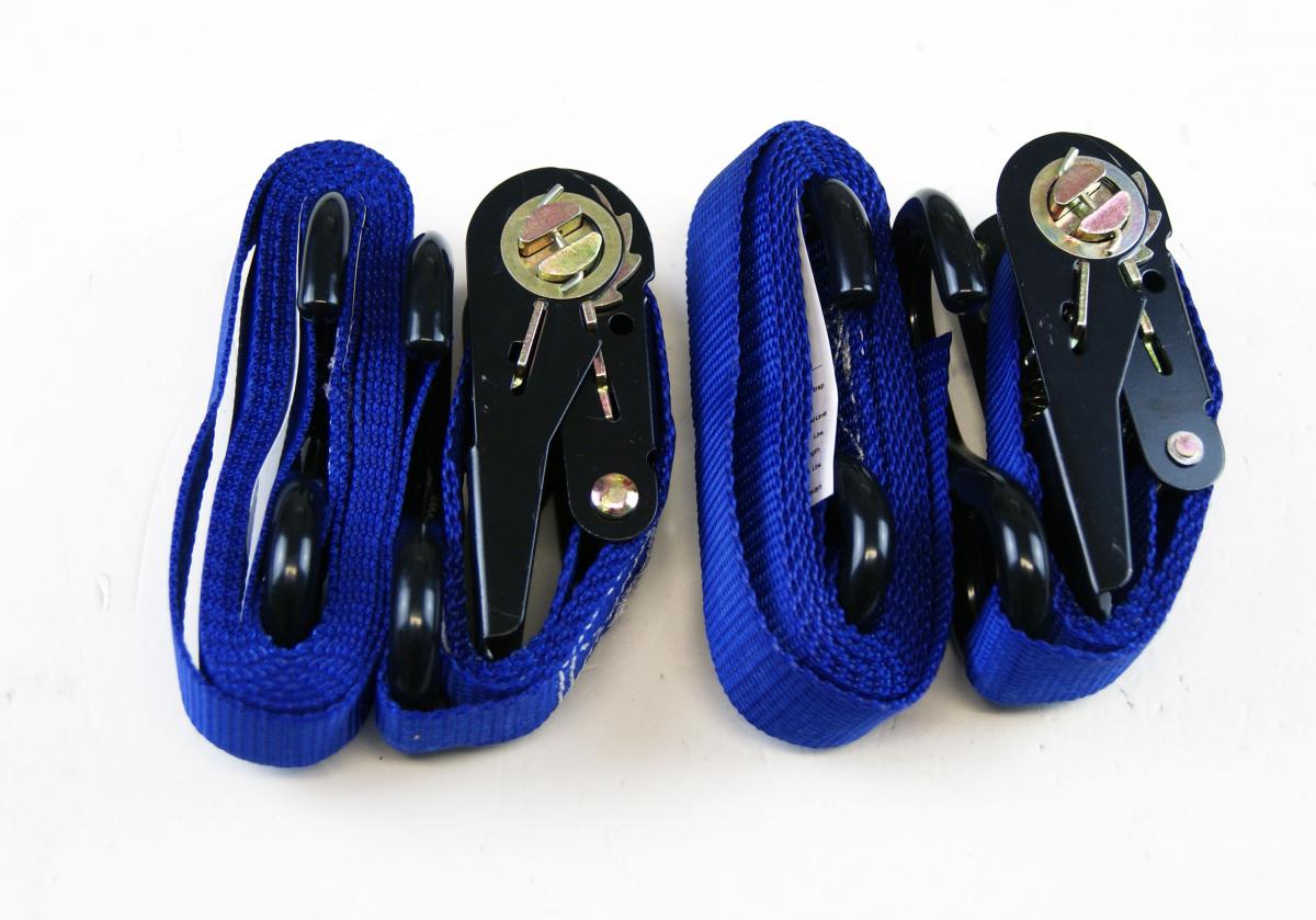 RATCHET TIE DOWN 1 25mm PAIR, (PICK AS A PACK OF 2) thumbnail 2