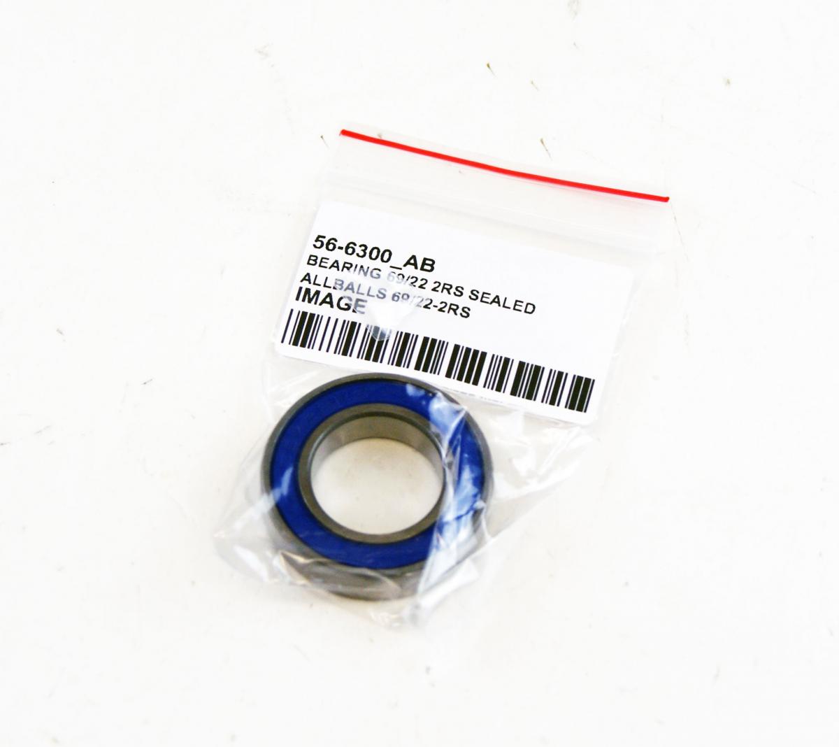 BEARING 69/22 2RS ALLBALLS / KML 22x39x9 SIZE SEAL EACH thumbnail 2