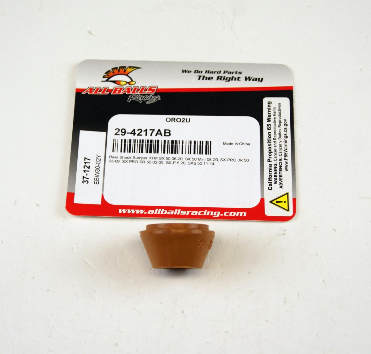 REAR SHOCK BUMPER 02-22 GAS-GAS KTM SHERCO MC E5 SX-E SX MINI PRO JR SR SXS ALLBALLS 37-1217
