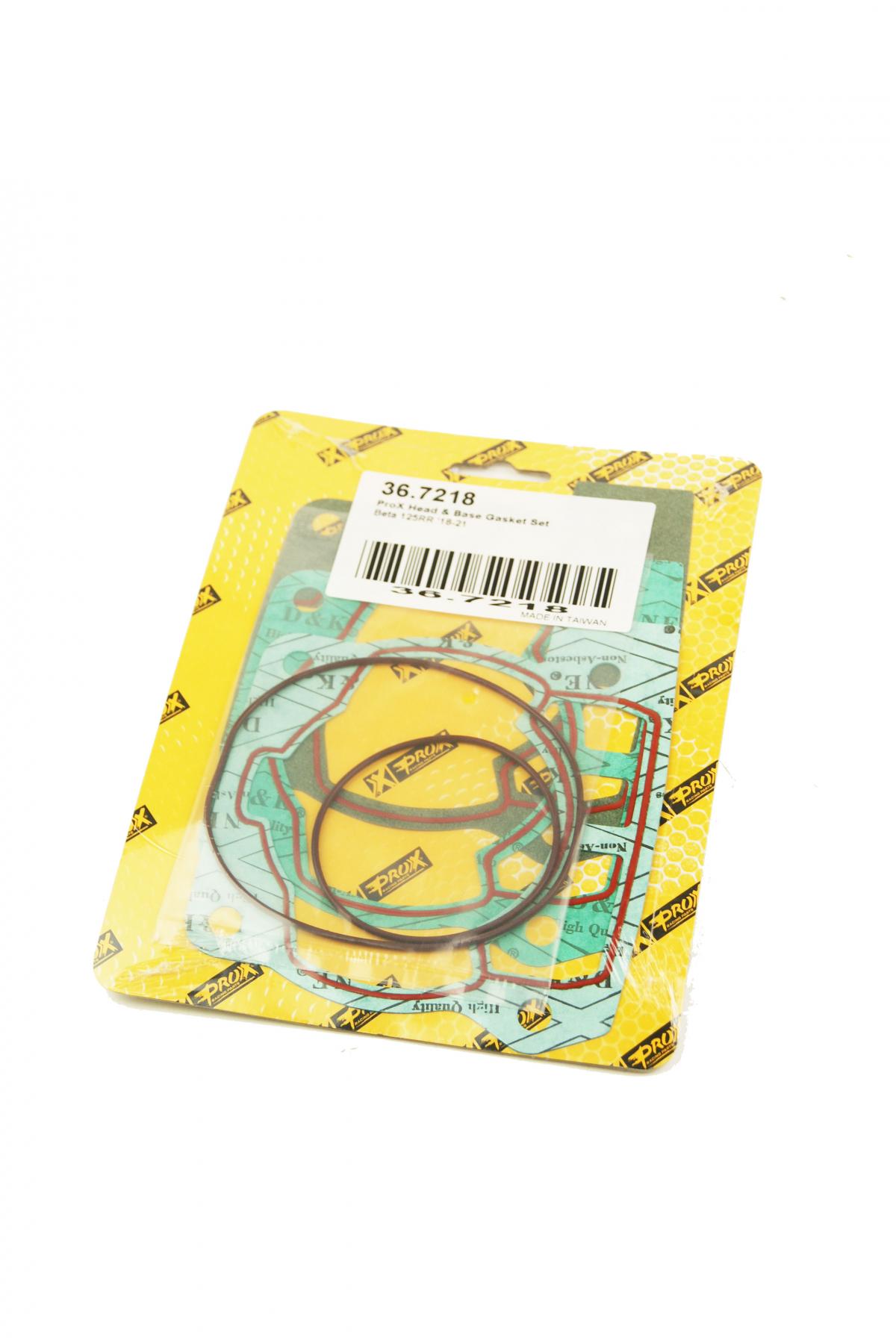 PROX HEAD & BASE GASKET SET, PROX 36.7218 BETA RR125 Enduro thumbnail 2