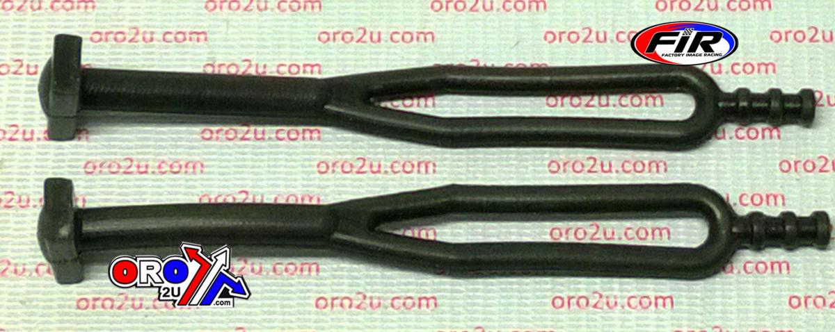 RUBBER STRAP KIT/2 BLACK KTM HUSQVARNA, STAND HOLDER SIDE-STAND KICK-STAND, 50303018000 thumbnail 2