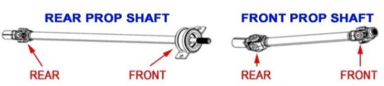 YOKE + UNIVERSAL JOINT, BRONCO AT-08616-1, 3235205, 3235619 thumbnail 2