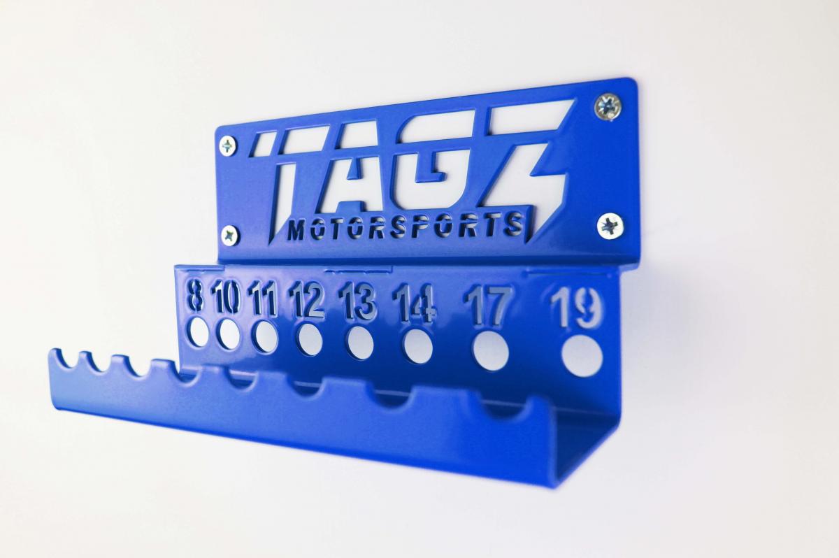 TAGZ ORGANISER T-BAR RACK BLUE, FITS UP TO 8 T-BARS thumbnail 2